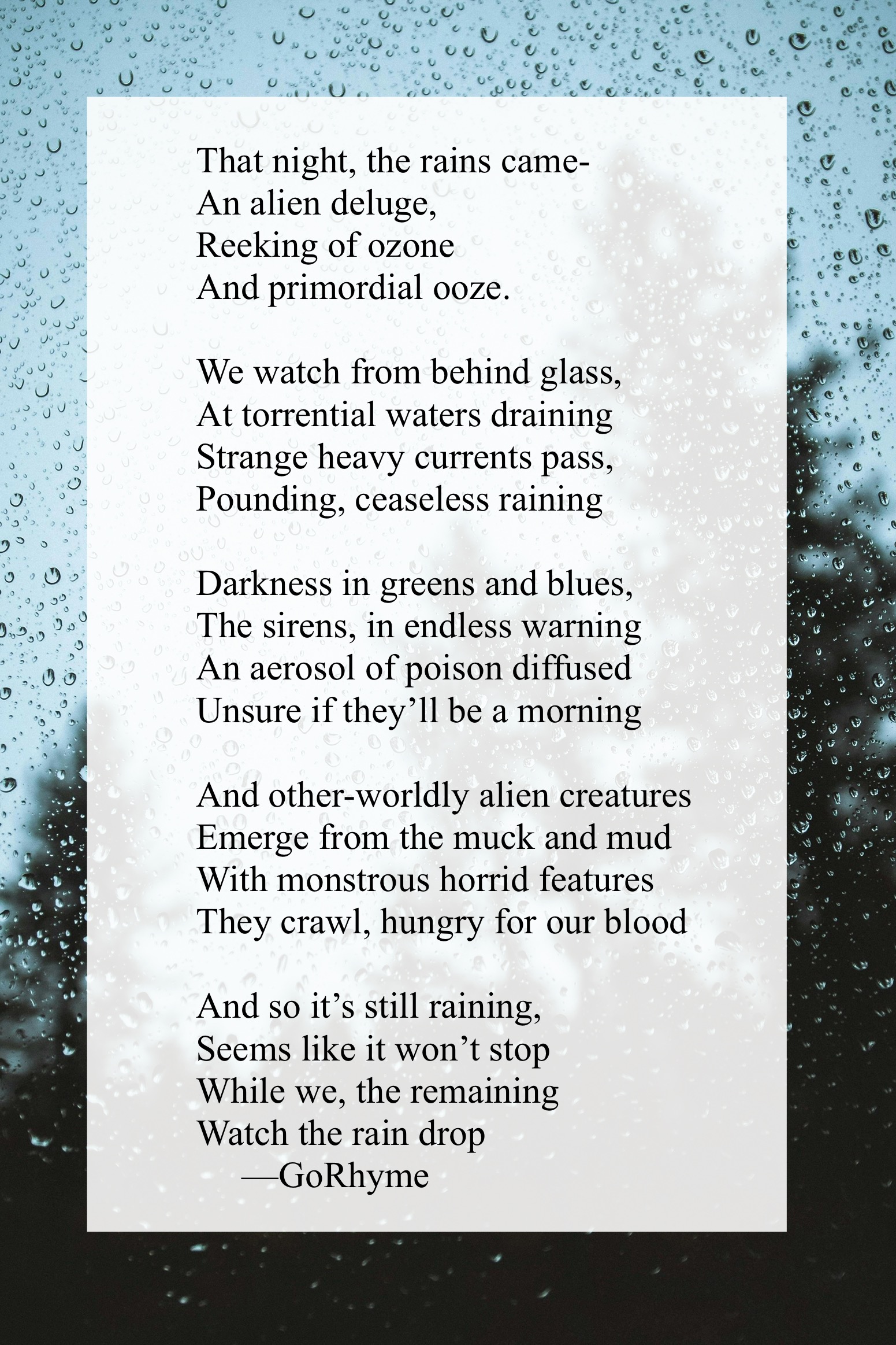 Poetry by Kelly Gray